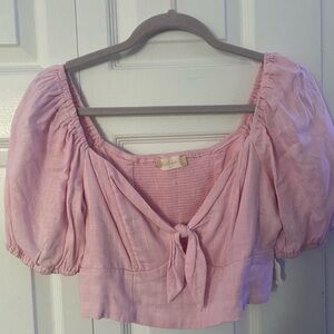 Altard state pink corset top